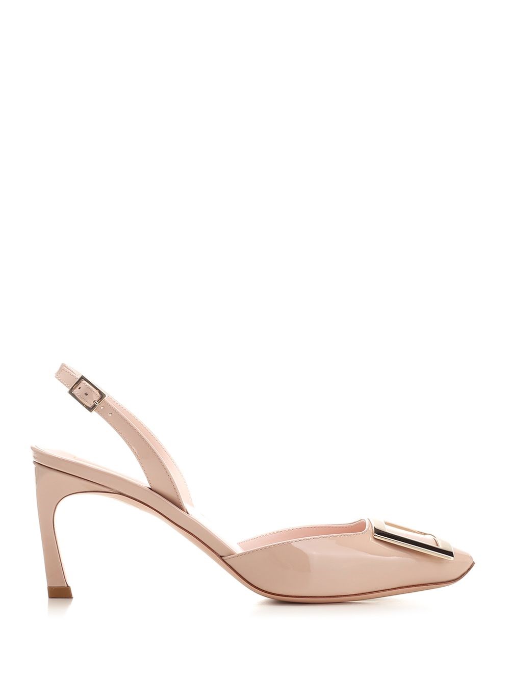 Al Duca D'Aosta Roger Vivier Slingback "Trompette" in vernice