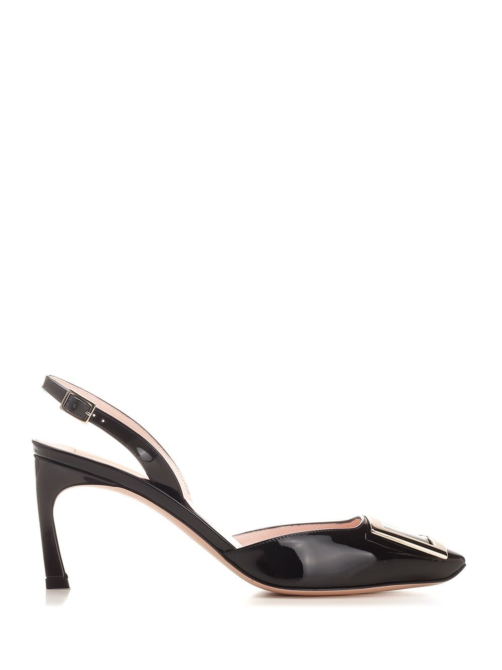 Al Duca D'Aosta Roger Vivier Slingback "Trompette" in vernice