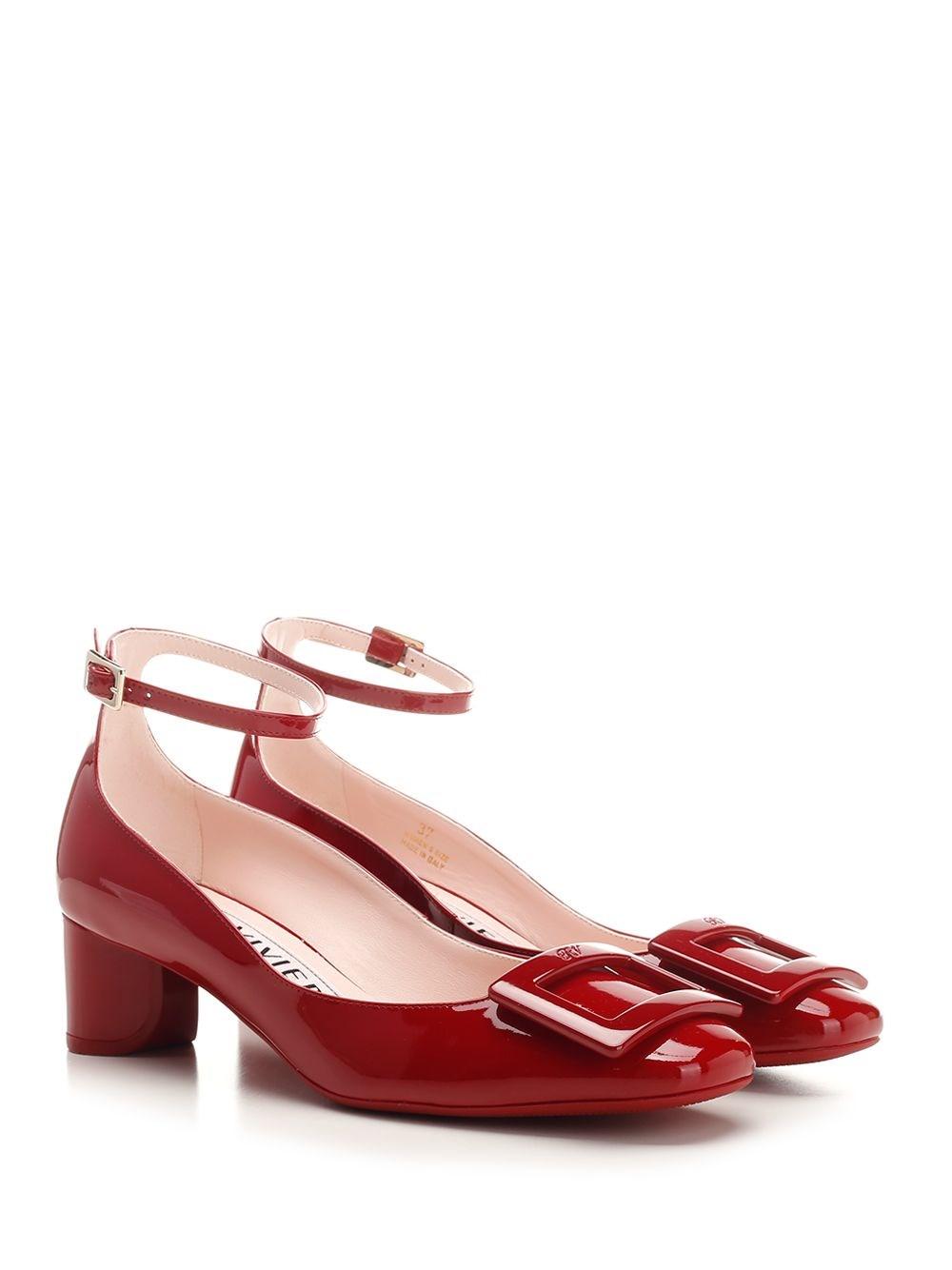Al Duca D'Aosta Roger Vivier U LOOK LACQUERED ANKLE STRAP DEC 45