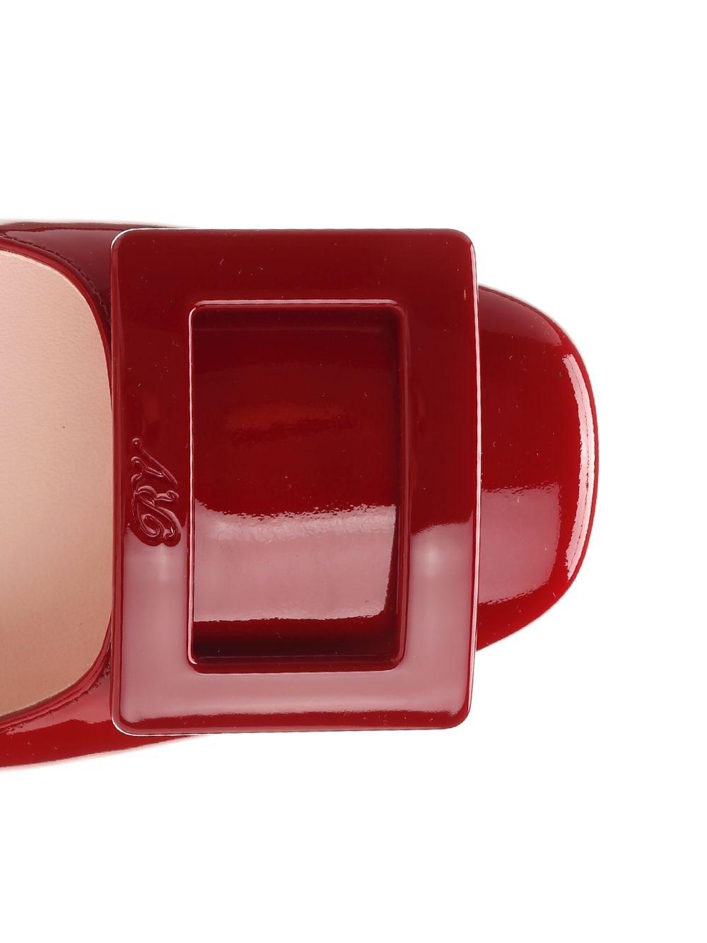 Al Duca D'Aosta Roger Vivier U LOOK LACQUERED ANKLE STRAP DEC 45