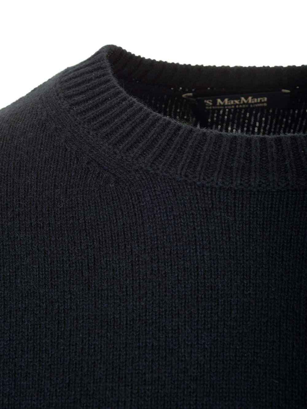 Al Duca D'Aosta 's Max Mara Maglione "Fedora" Con Toppe