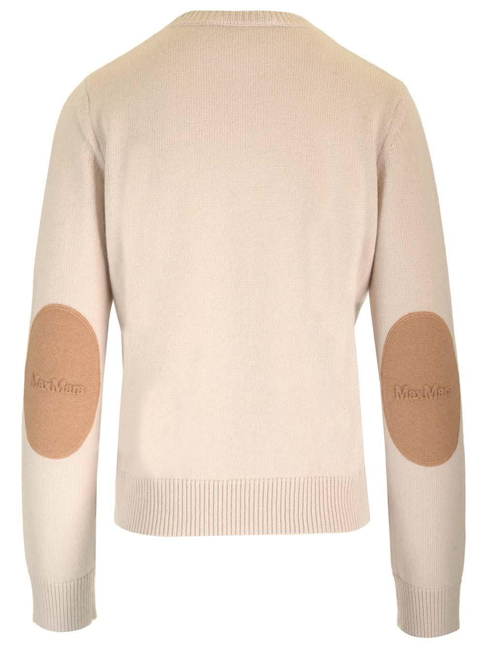 Al Duca D'Aosta 's Max Mara Maglione "Fedora" Con Toppe