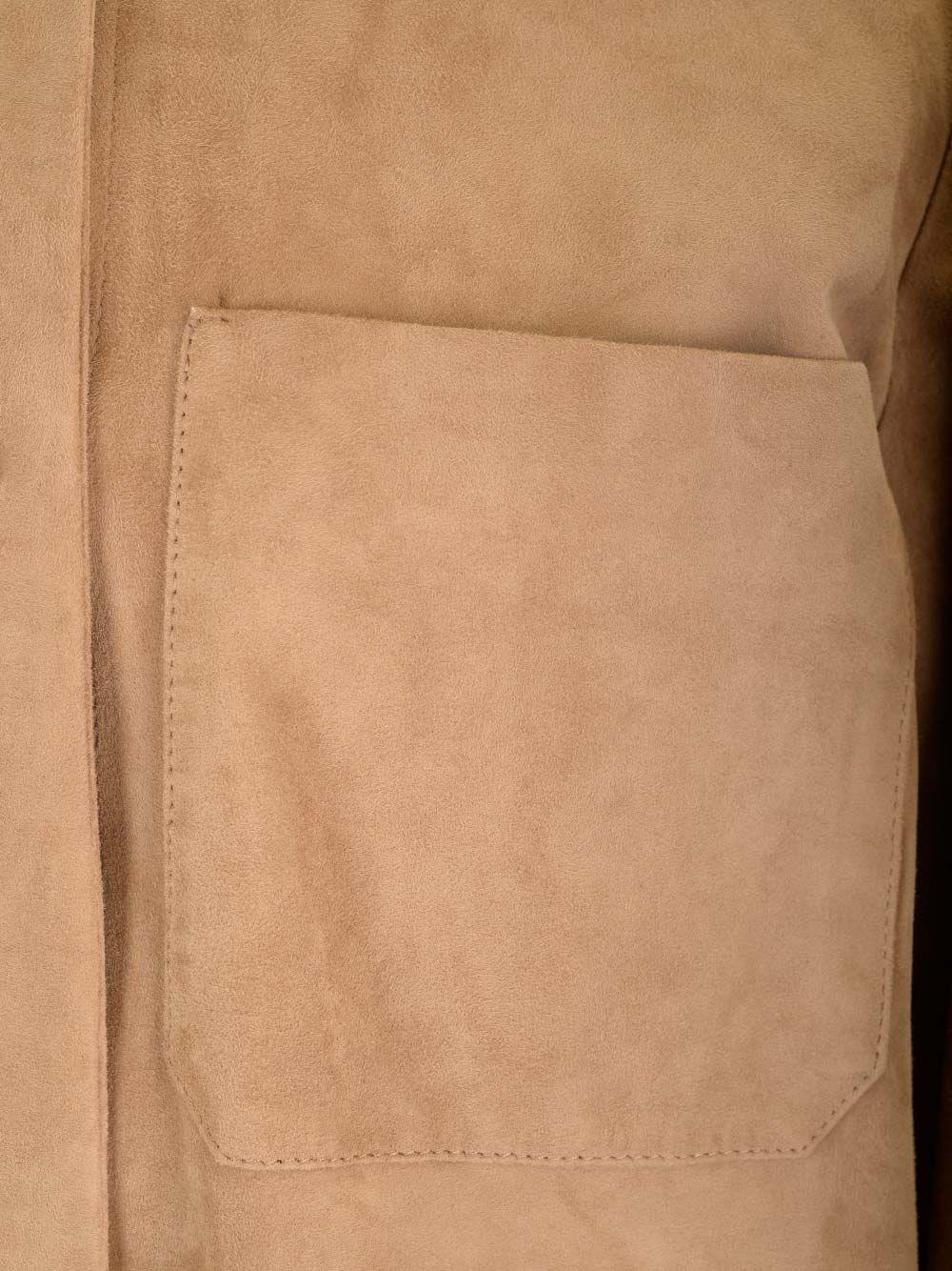 Al Duca D'Aosta 's Max Mara Overshirt Scamosciata "Fresia"