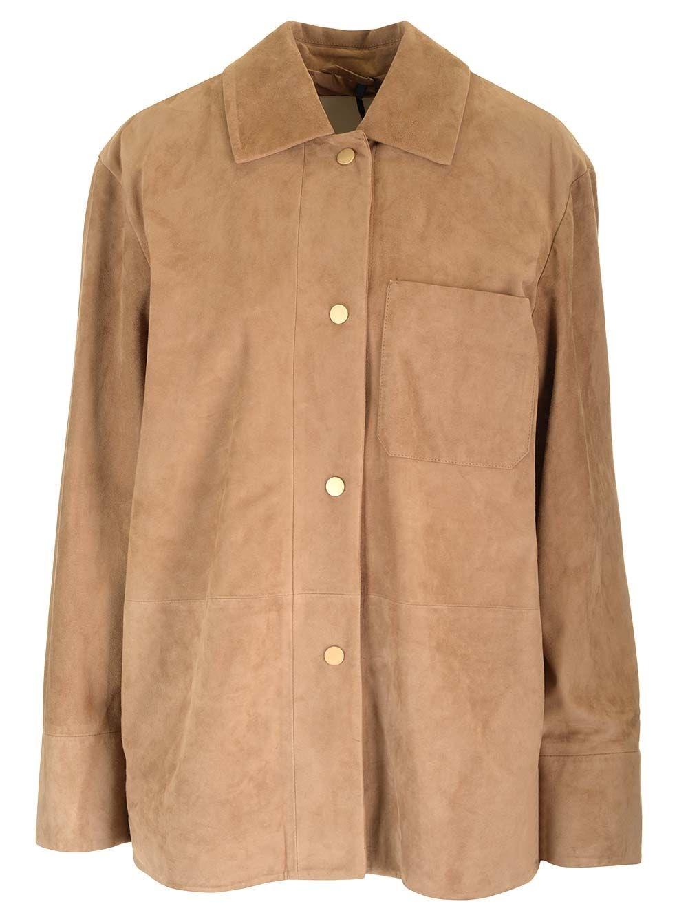 Al Duca D'Aosta 's Max Mara Overshirt scamosciata "Fresia"