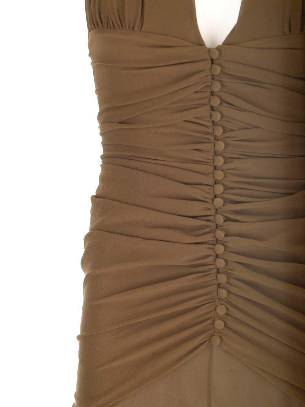 Al Duca D'Aosta Saint Laurent Abito All'americana In Crepe