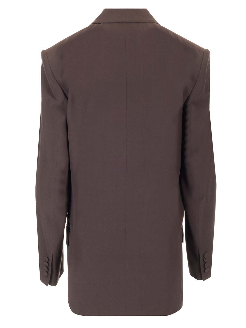 Al Duca D'Aosta Saint Laurent Blazer Doppiopetto In Seta