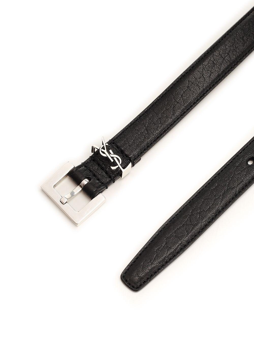 Al Duca D'Aosta Saint Laurent Cintura "CASSANDRE" In Pelle Di Agnello