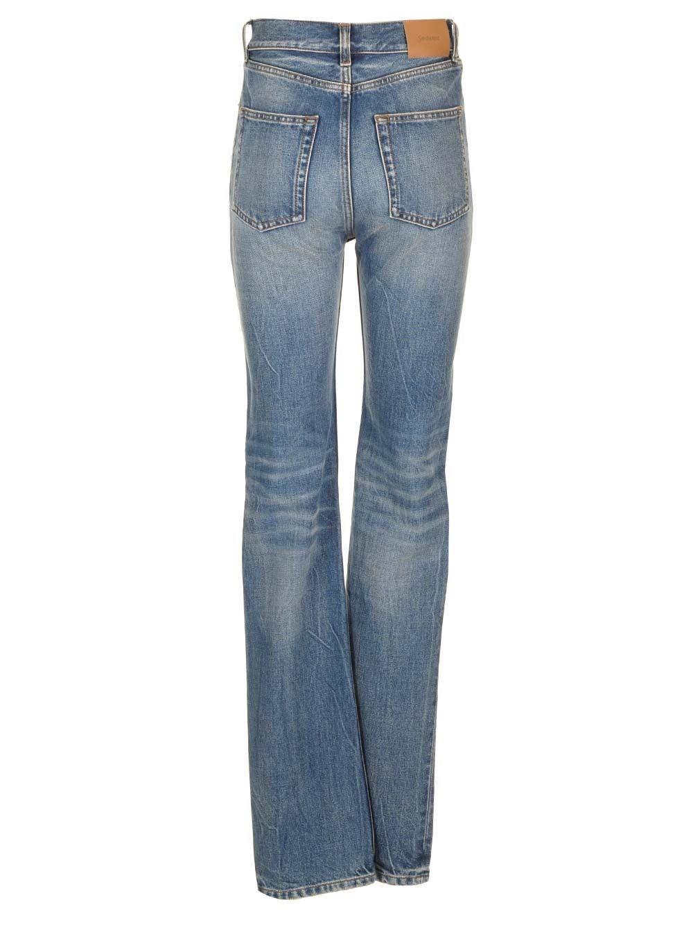 Al Duca D'Aosta Saint Laurent Jeans Slim-fit Anni 90