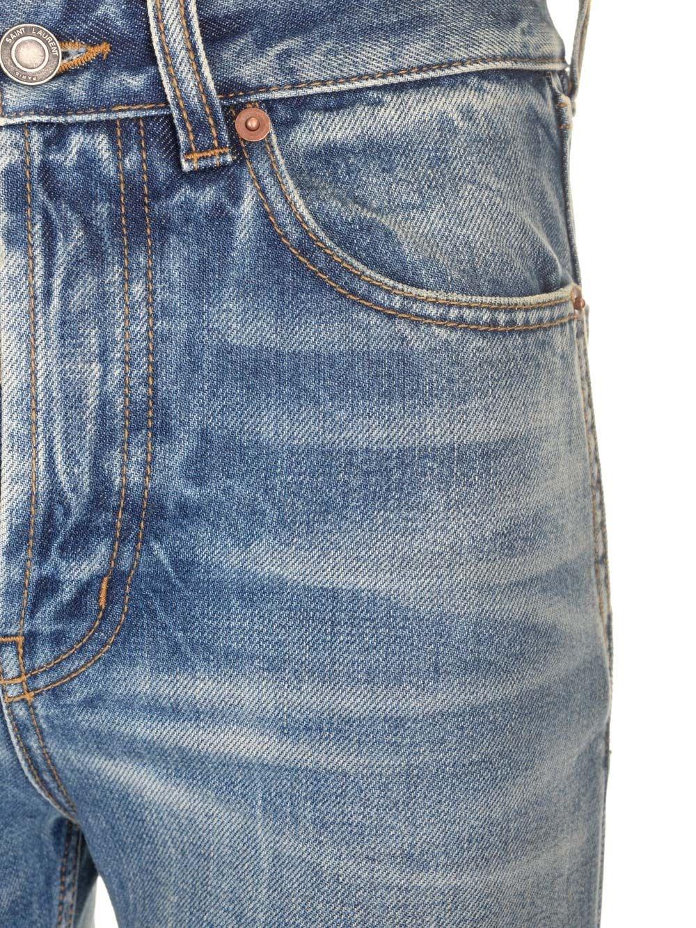 Al Duca D'Aosta Saint Laurent Jeans Slim-fit Anni 90