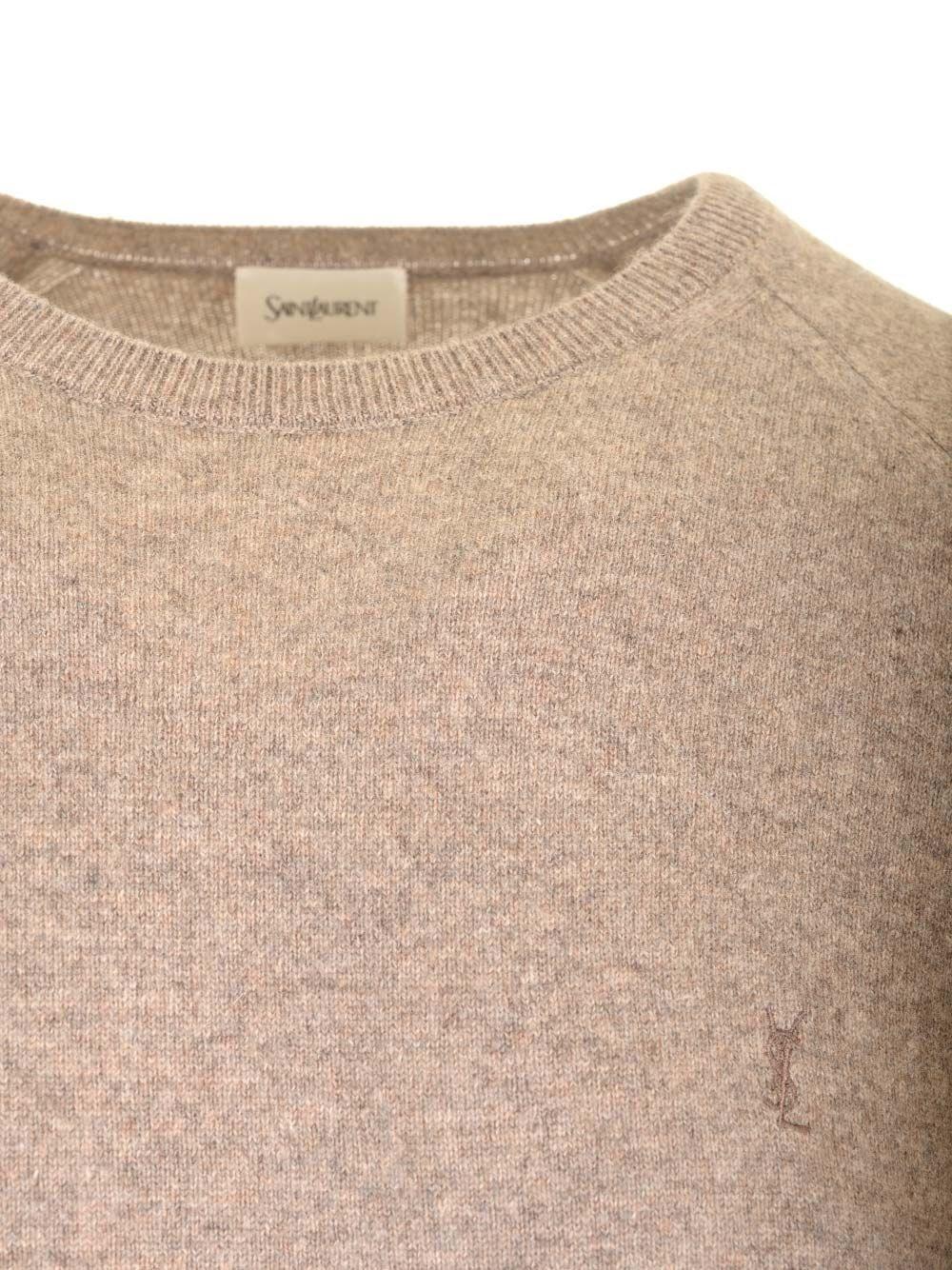 Al Duca D'Aosta Saint Laurent Maglia Girocollo In Cashmere