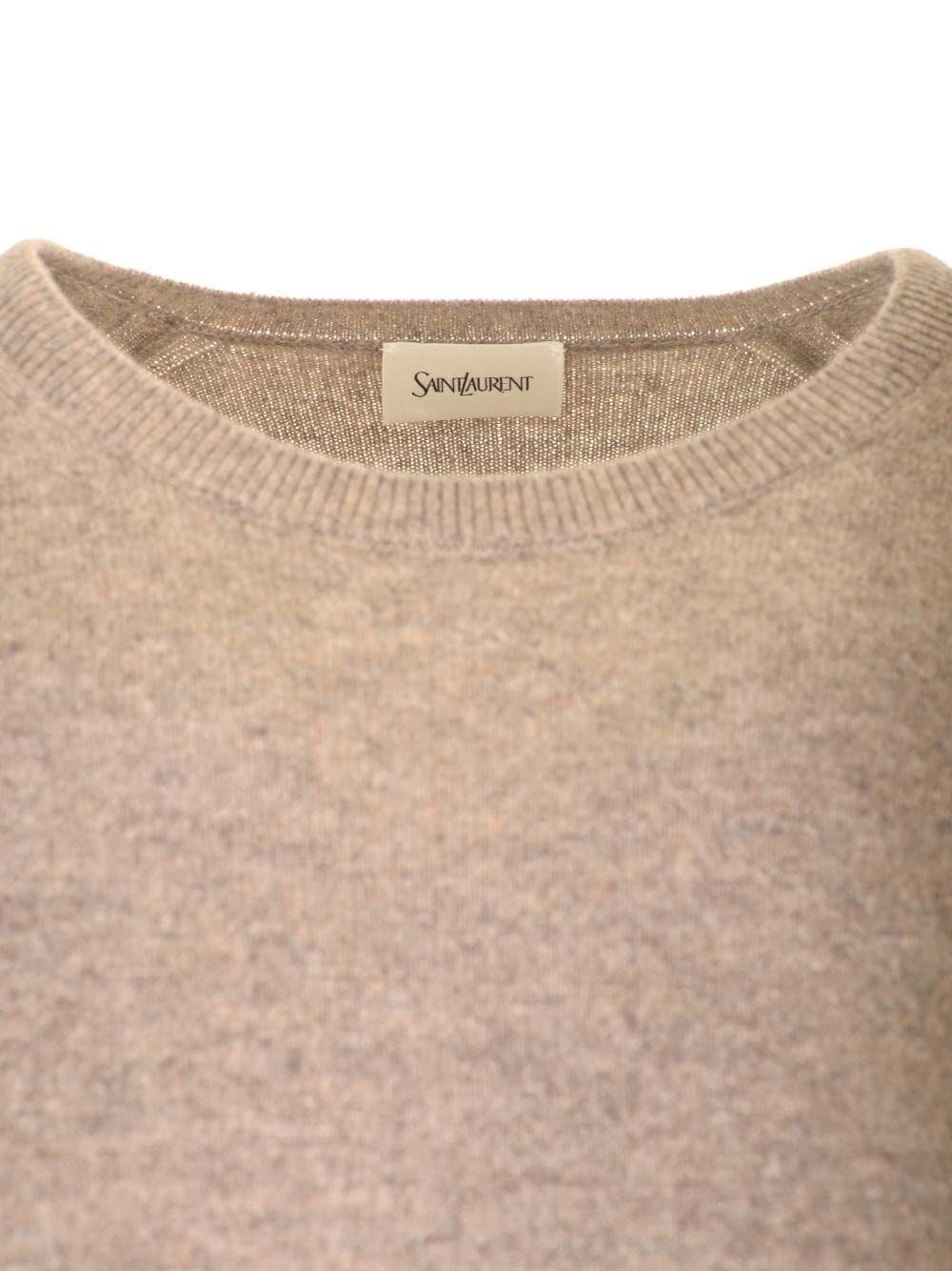 Al Duca D'Aosta Saint Laurent Maglia Girocollo In Cashmere