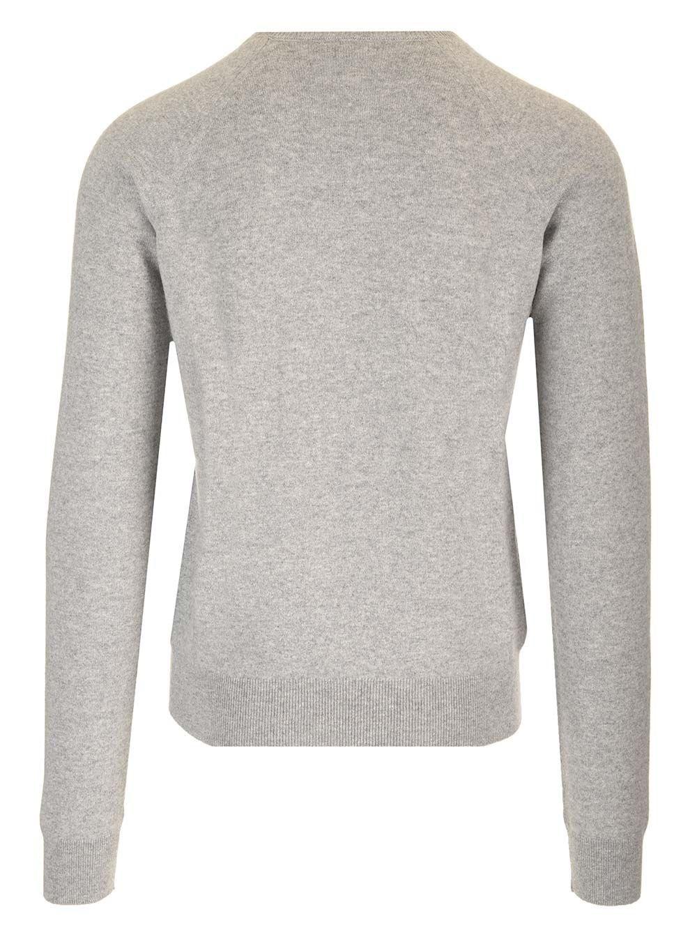Al Duca D'Aosta Saint Laurent Maglia Girocollo In Cashmere