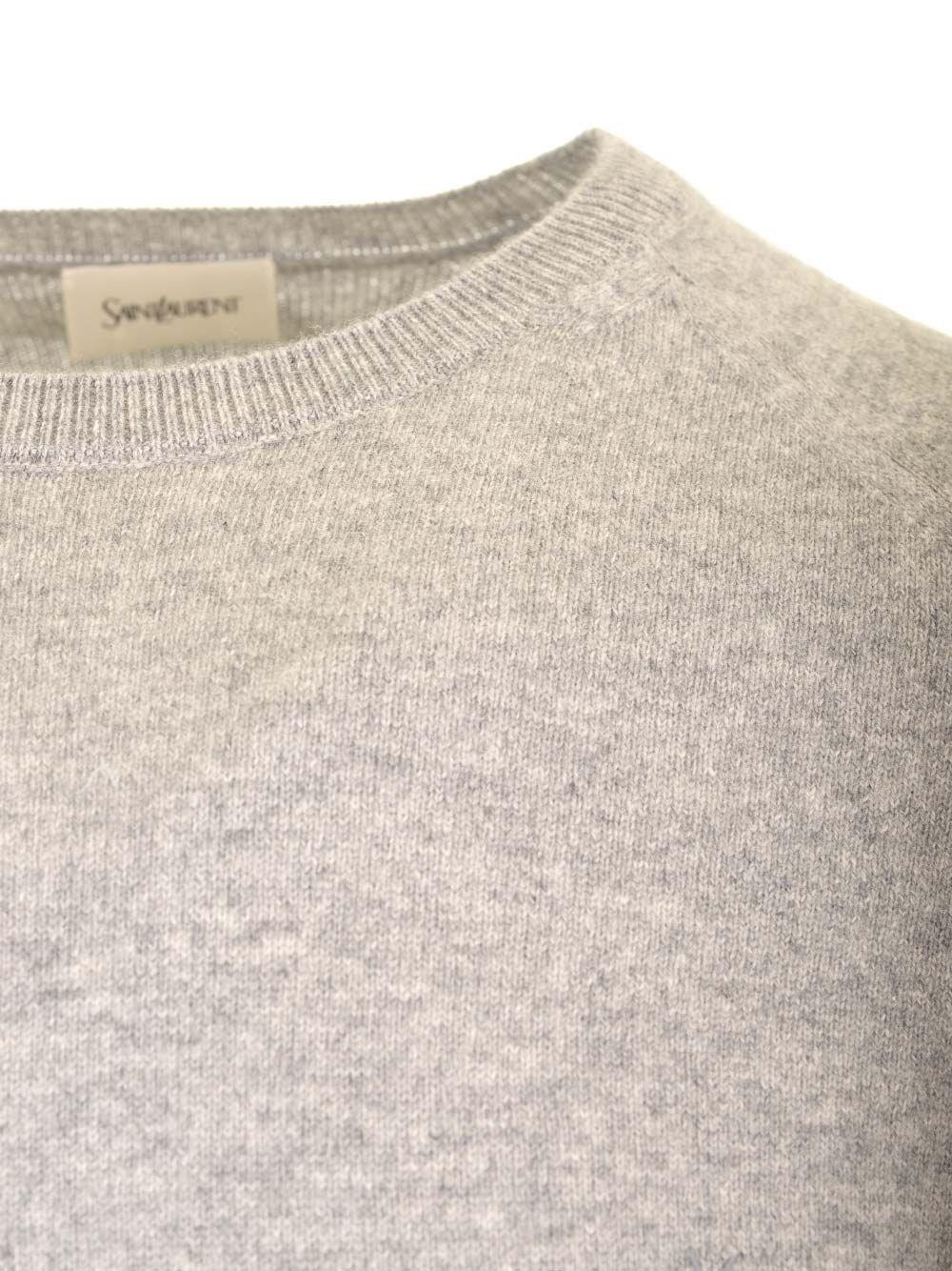 Al Duca D'Aosta Saint Laurent Maglia Girocollo In Cashmere