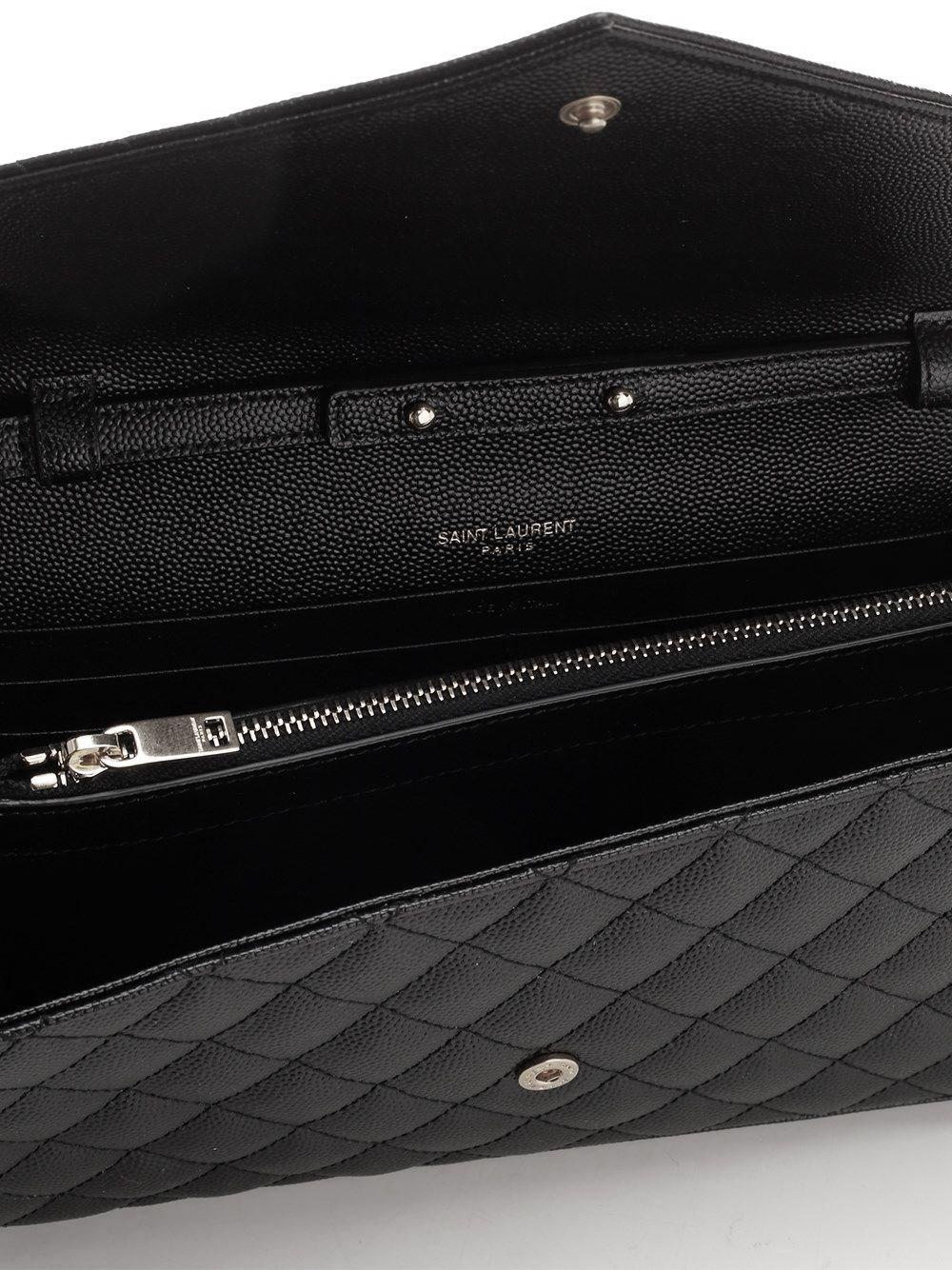 Al Duca D'Aosta Saint Laurent "Monogram" Pouch Con Tracolla