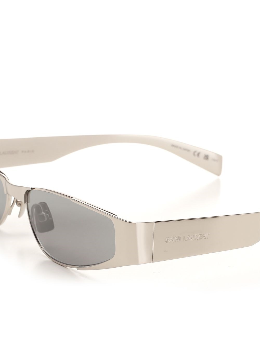 Al Duca D'Aosta Saint Laurent Occhiali "SL 739" Argento