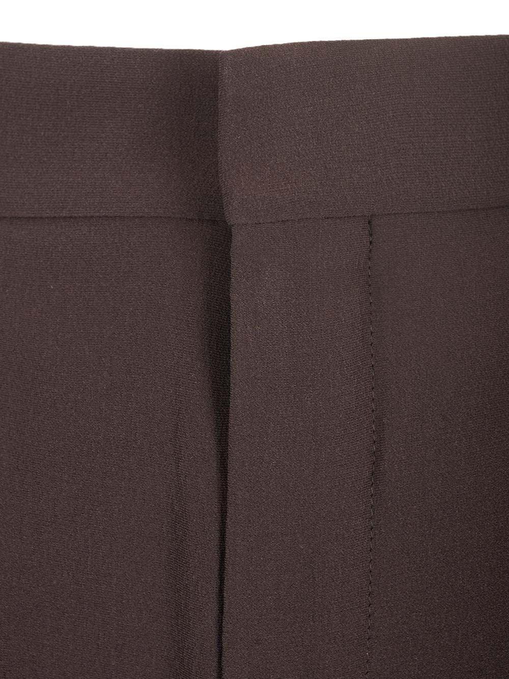 Al Duca D'Aosta Saint Laurent Pantaloni In Crêpe Di Seta