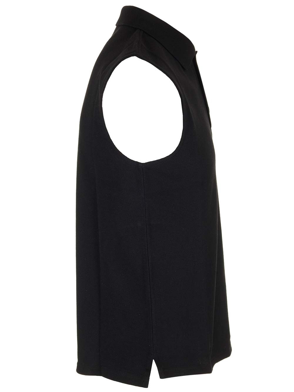 Al Duca D'Aosta Saint Laurent Polo Smanicata "Cassandre" In Piquè