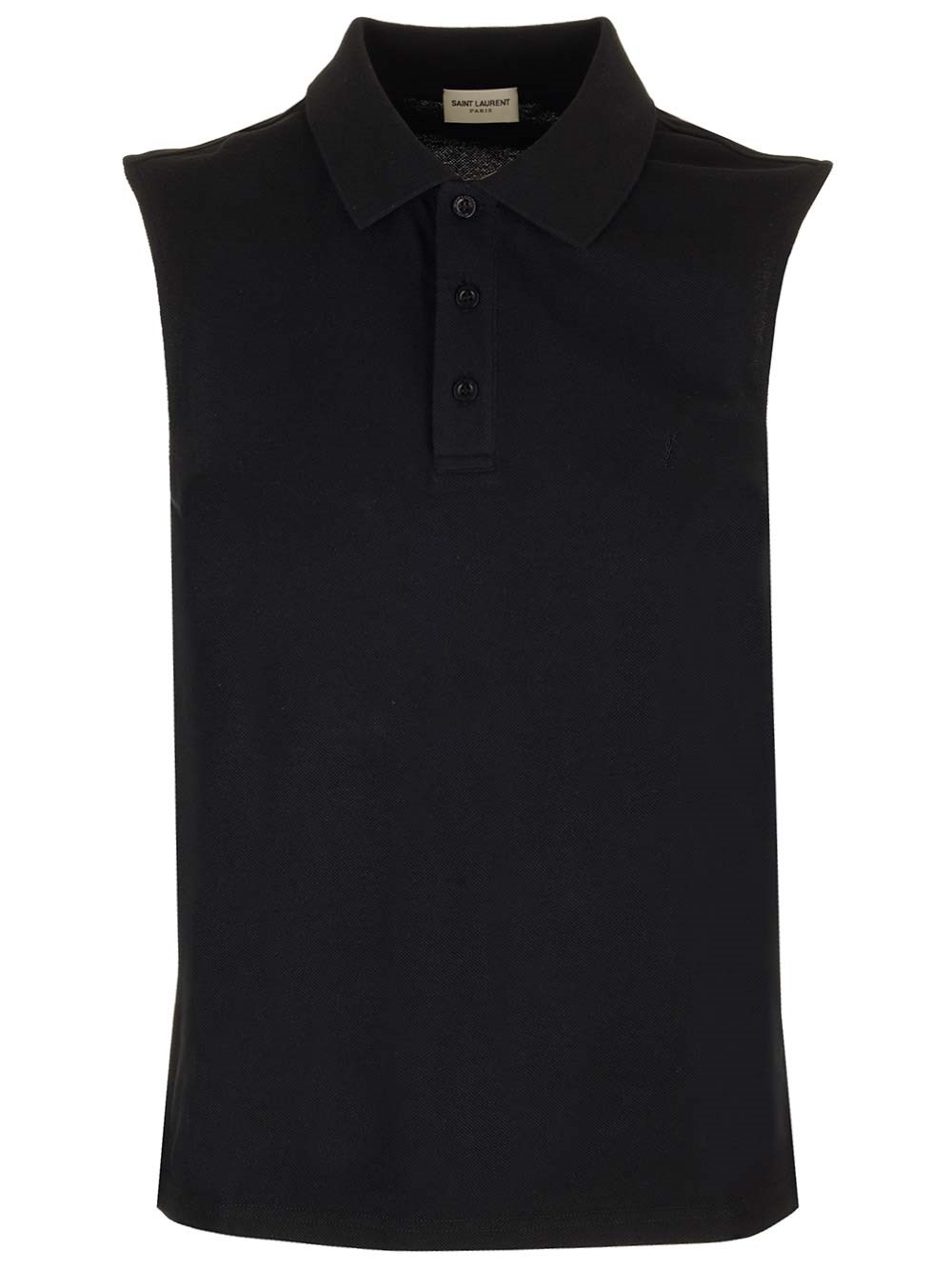 Al Duca D'Aosta Saint Laurent Polo smanicata "Cassandre" in piquè