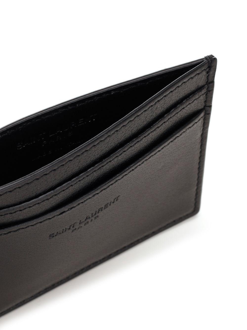 Al Duca D'Aosta Saint Laurent Porta Carte In Pelle Di Vitello