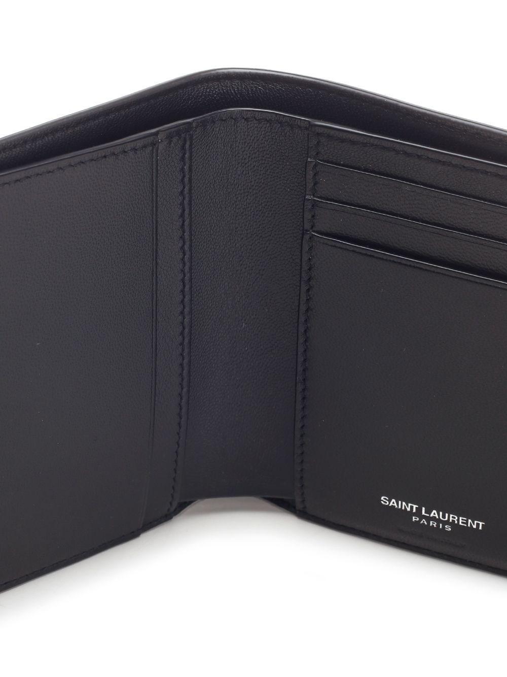 Al Duca D'Aosta Saint Laurent Portafogli Continentale In Pelle