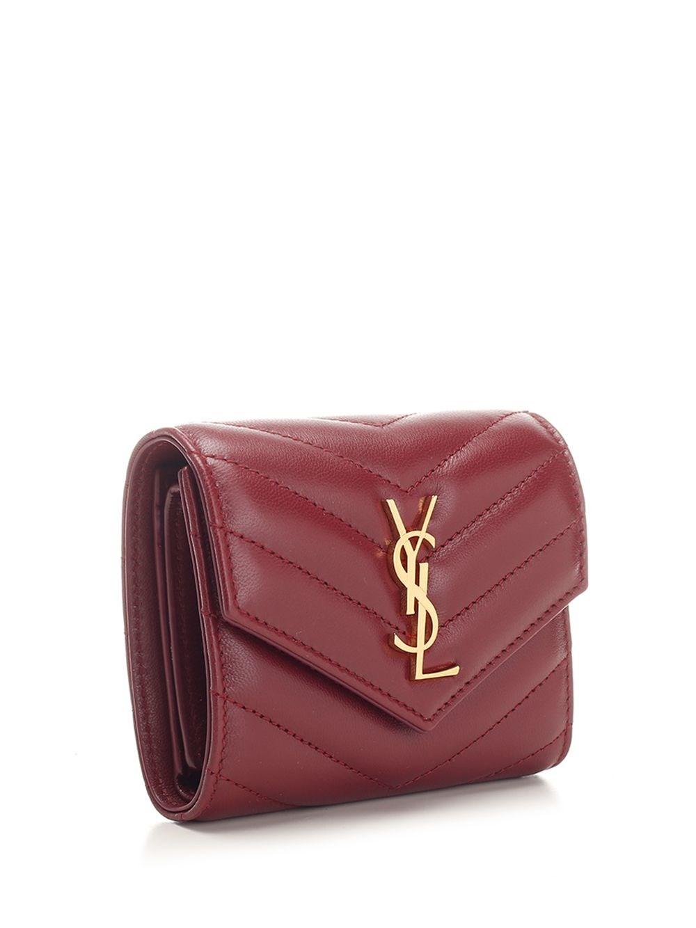 Al Duca D'Aosta Saint Laurent Portafoglio Compatto "Cassandre"