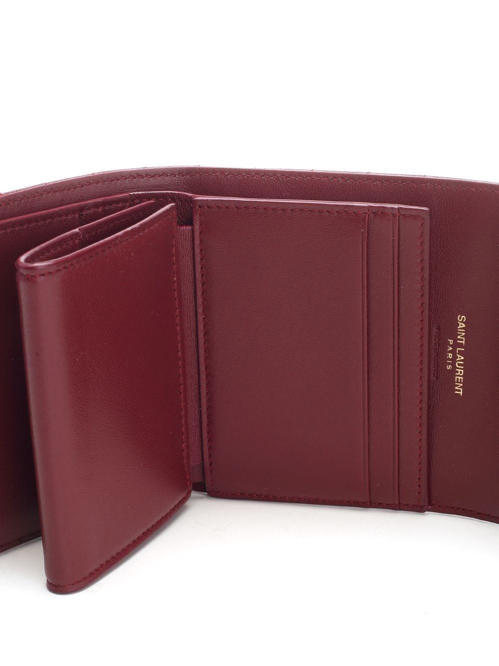 Al Duca D'Aosta Saint Laurent Portafoglio Compatto "Cassandre"