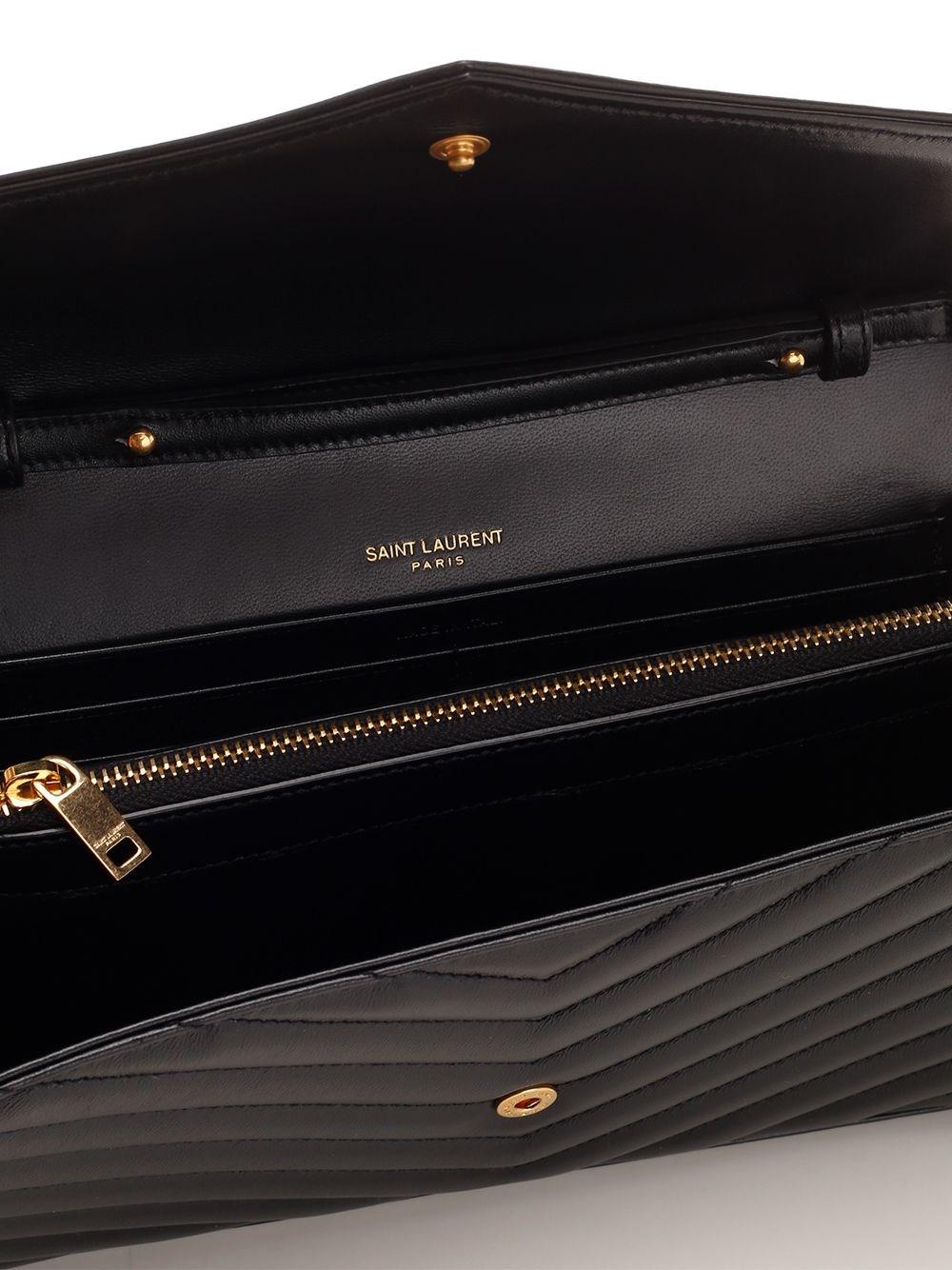 Al Duca D'Aosta Saint Laurent Portafoglio Con Tracolla "Cassandre"