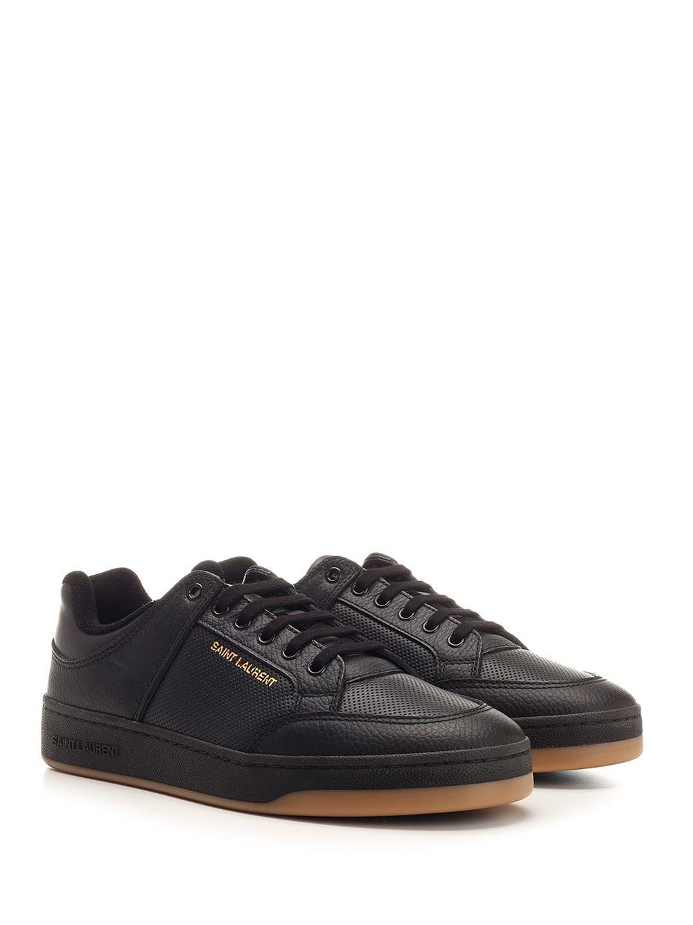 Al Duca D'Aosta Saint Laurent Sneakers Basse SL/61 In Pelle Traforata