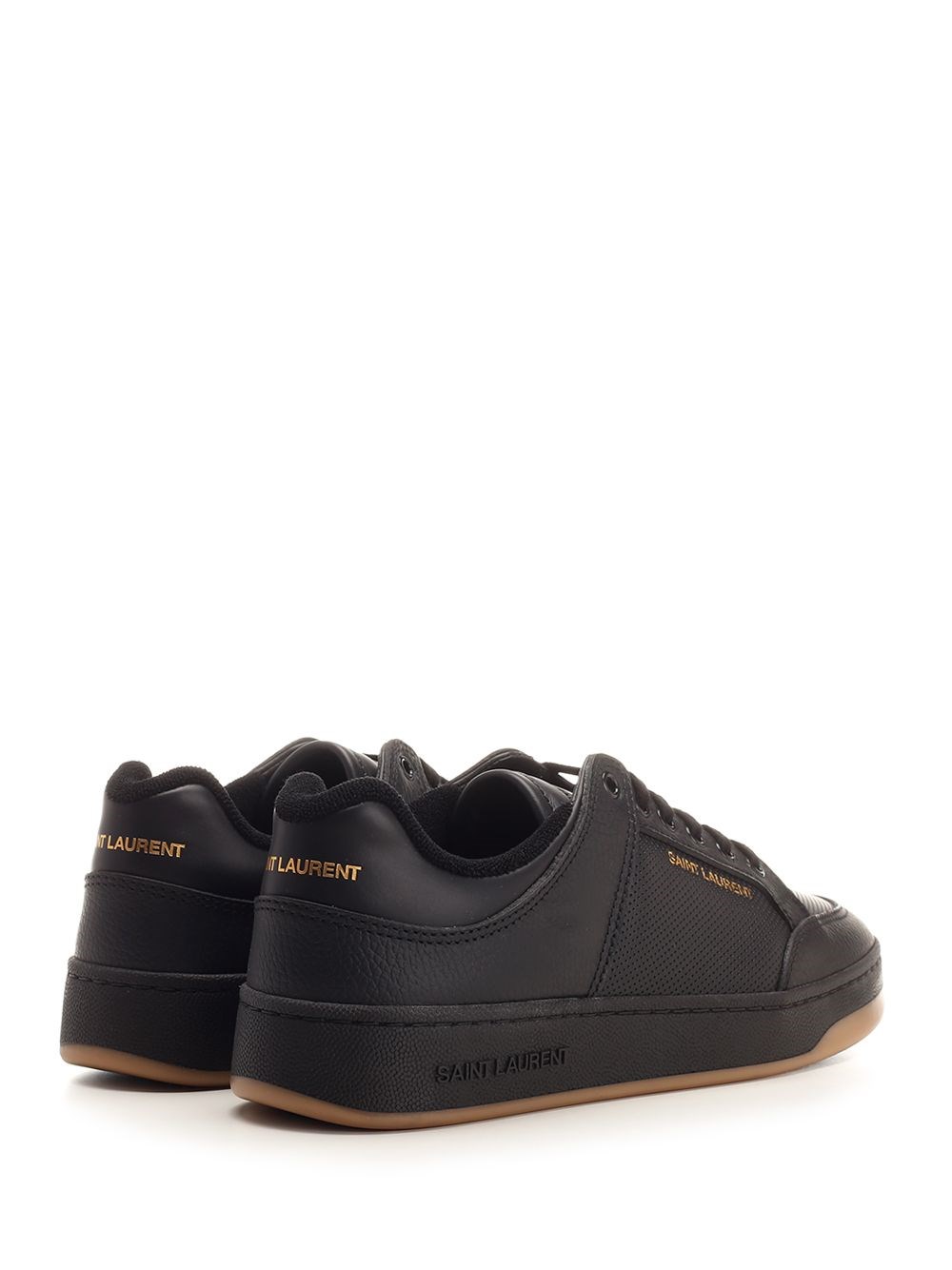Al Duca D'Aosta Saint Laurent Sneakers Basse SL/61 In Pelle Traforata