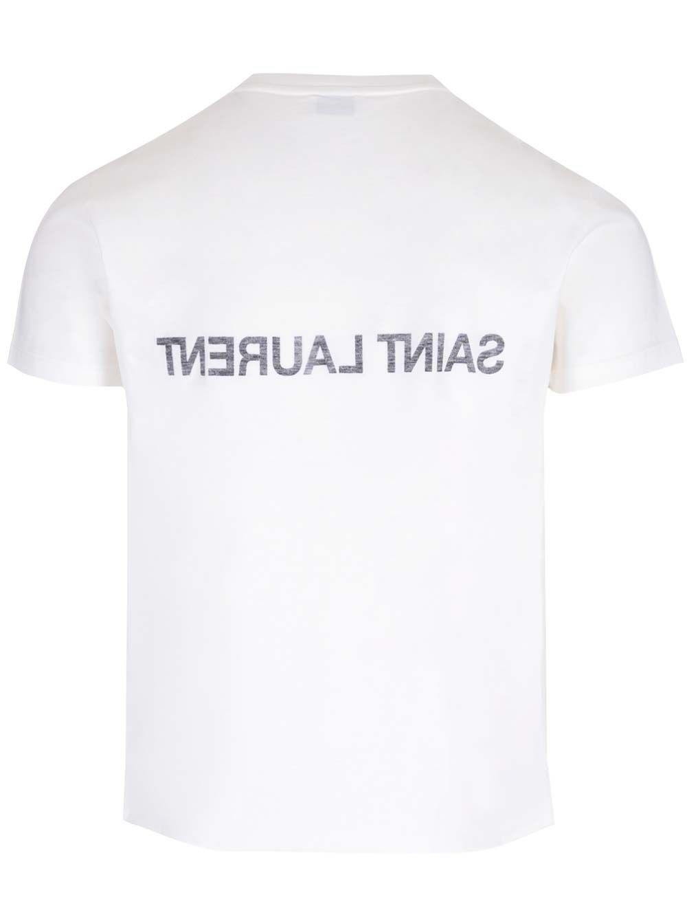 Al Duca D'Aosta Saint Laurent T-shirt Bianca Saint Laurent