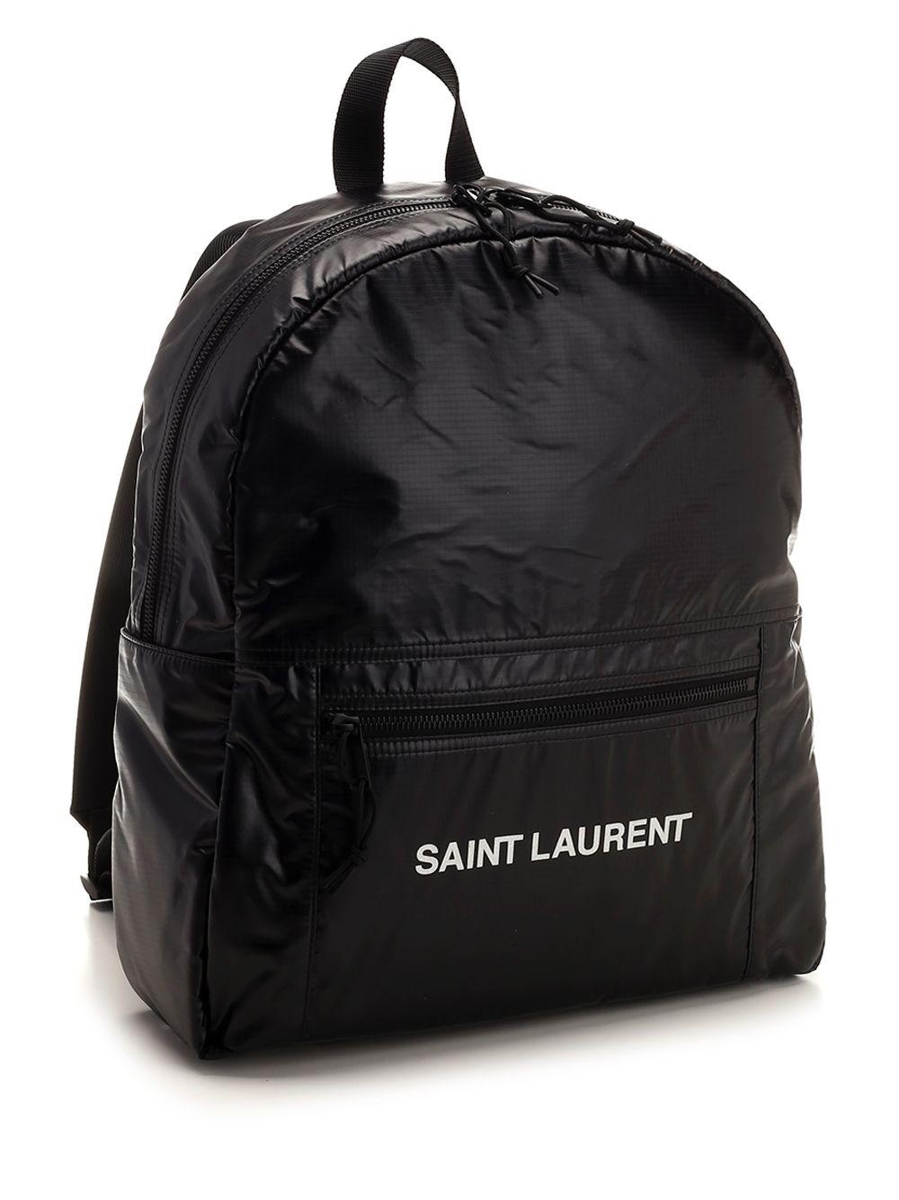 Al Duca D'Aosta Saint Laurent Zaino In Nylon Con Logo