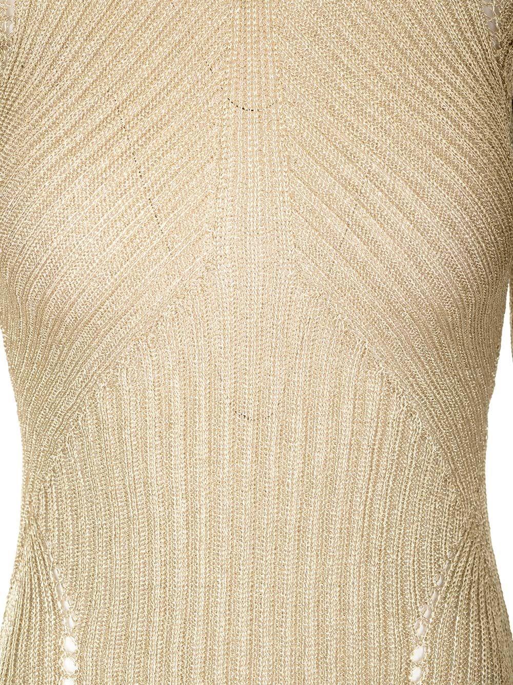 Al Duca D'Aosta Self-portrait Abito In Maglia Lurex