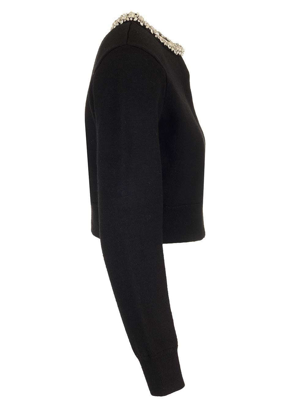 Al Duca D'Aosta Self-portrait Cardigan Profilo Gioiello