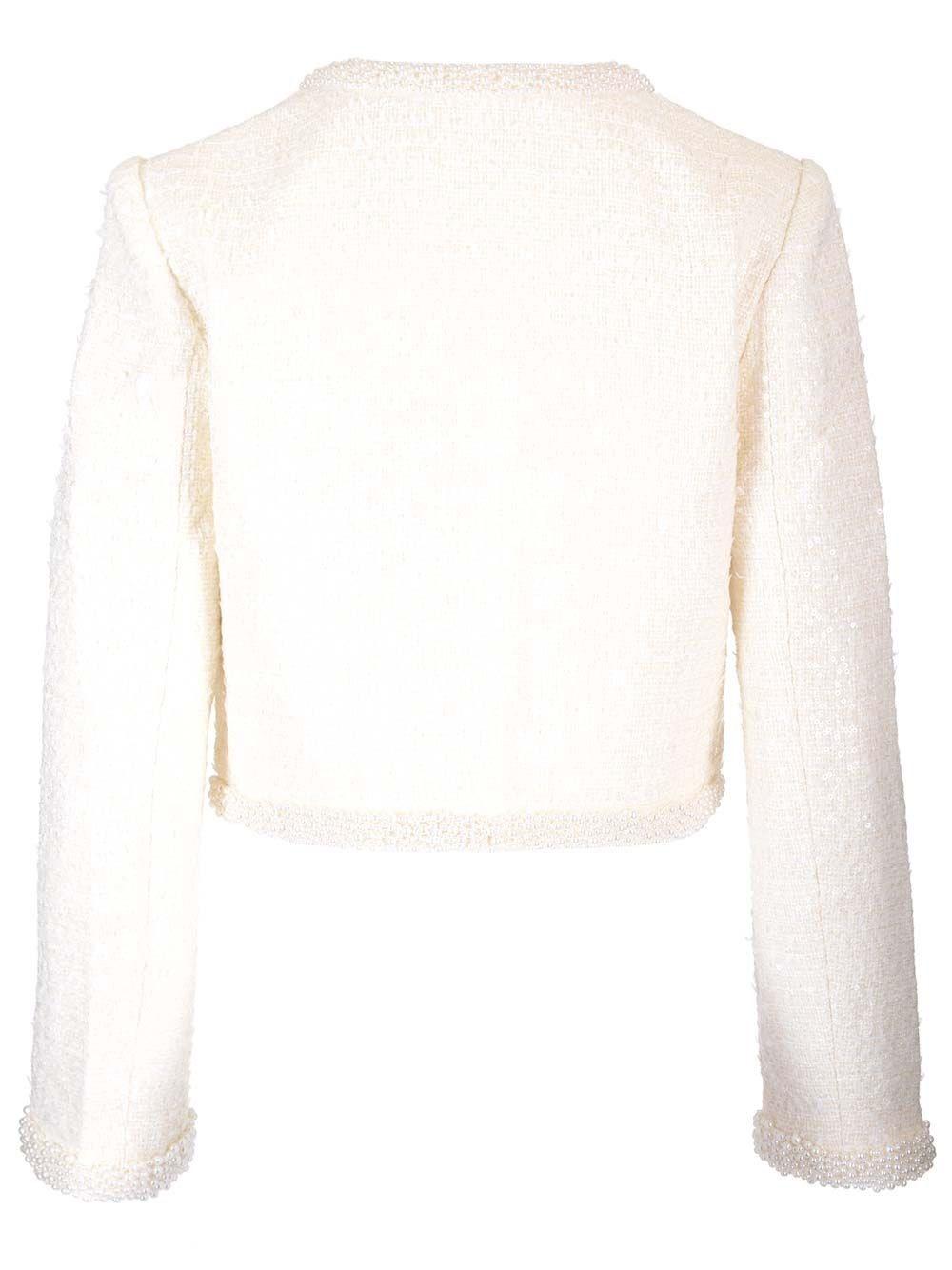 Al Duca D'Aosta Self-portrait Giacca Corta In Bouclè