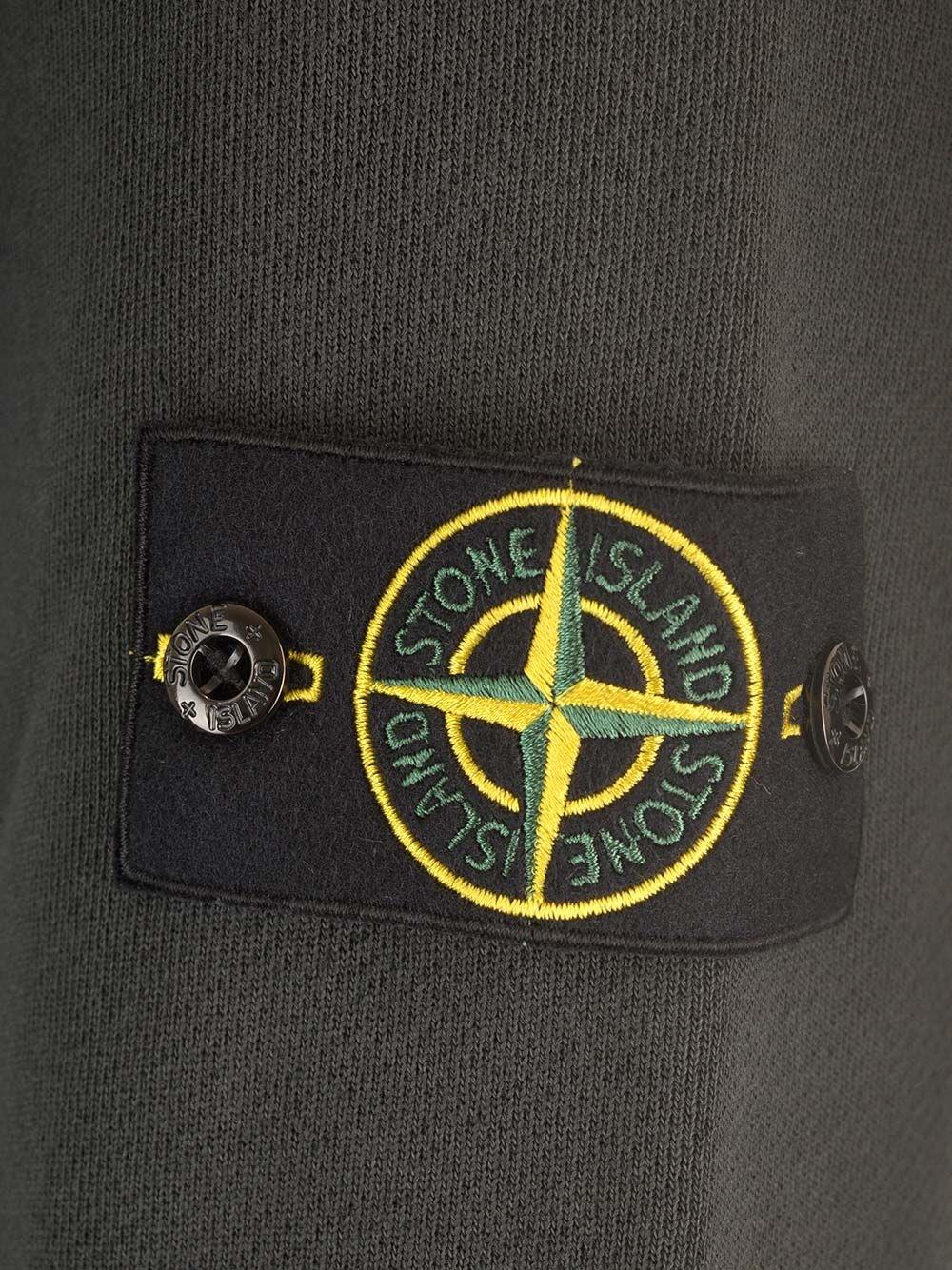 Al Duca D'Aosta Stone Island Felpa In Cotone Organico