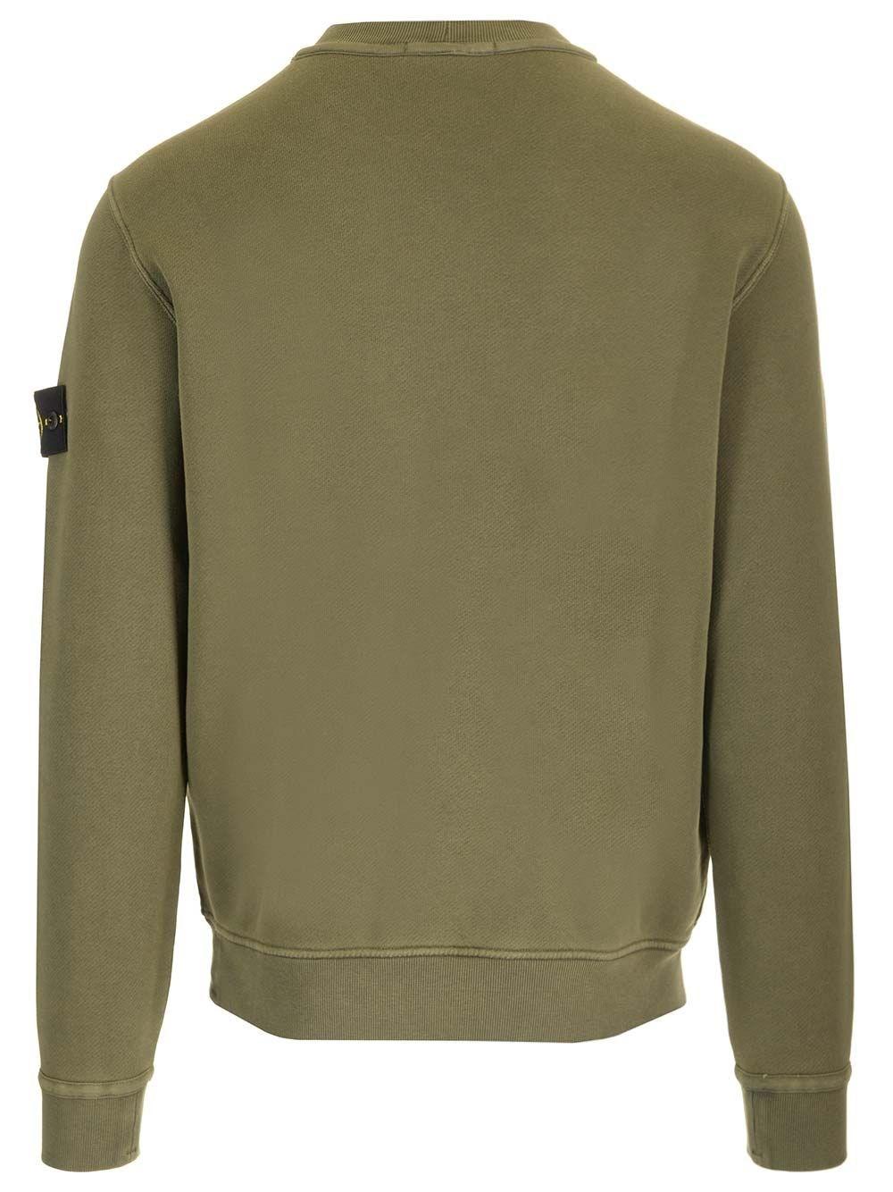 Al Duca D'Aosta Stone Island Felpa In Cotone Organico