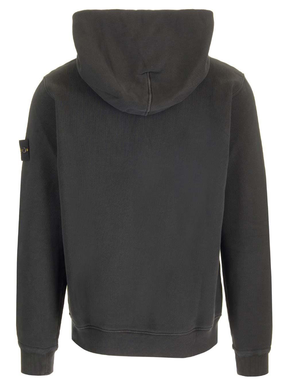 Al Duca D'Aosta Stone Island Felpa In Cotone Organico