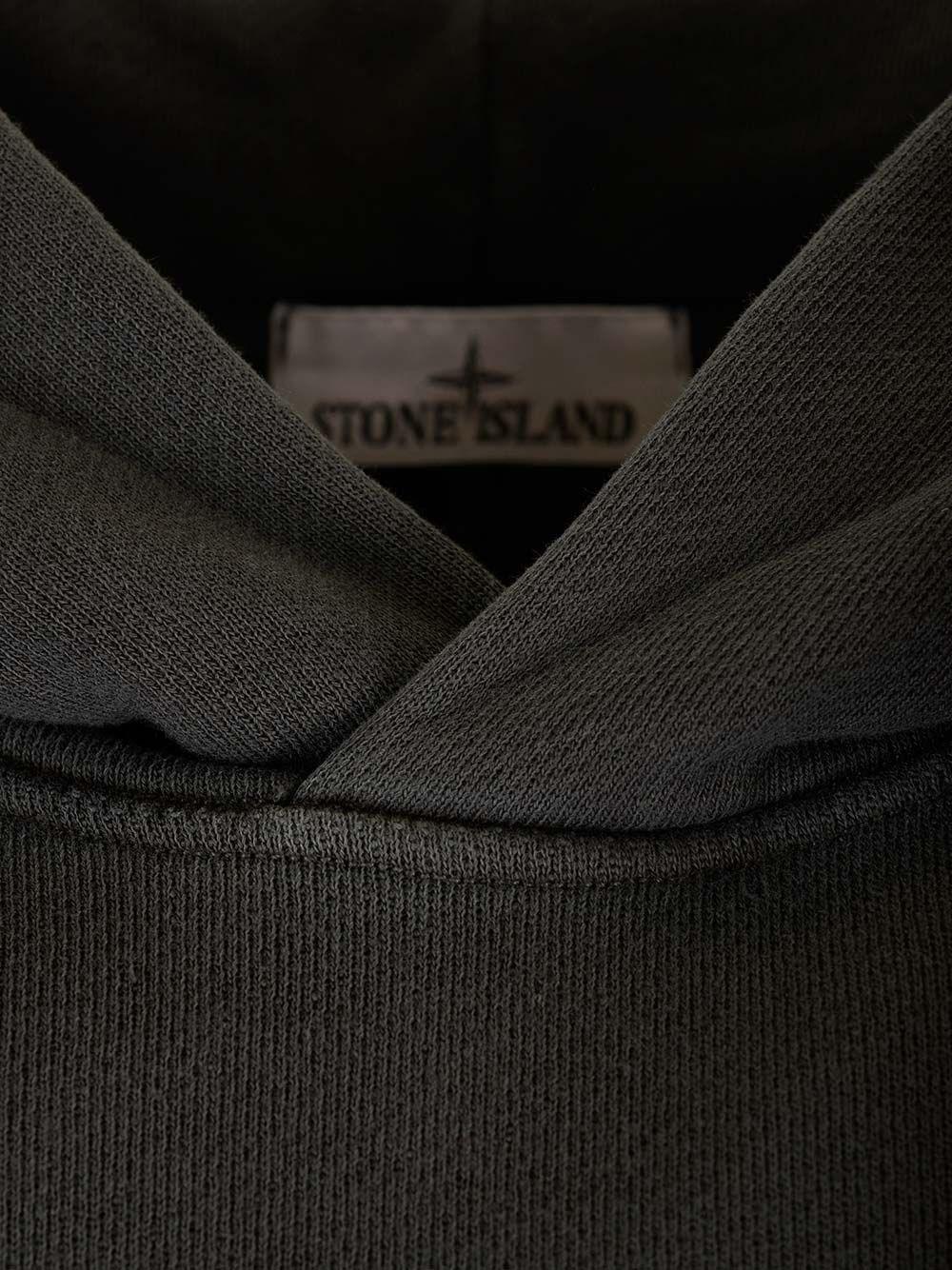 Al Duca D'Aosta Stone Island Felpa In Cotone Organico