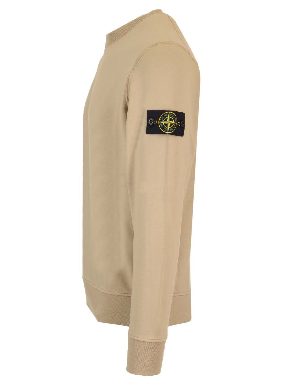 Al Duca D'Aosta Stone Island Maglia In Cotone Desert