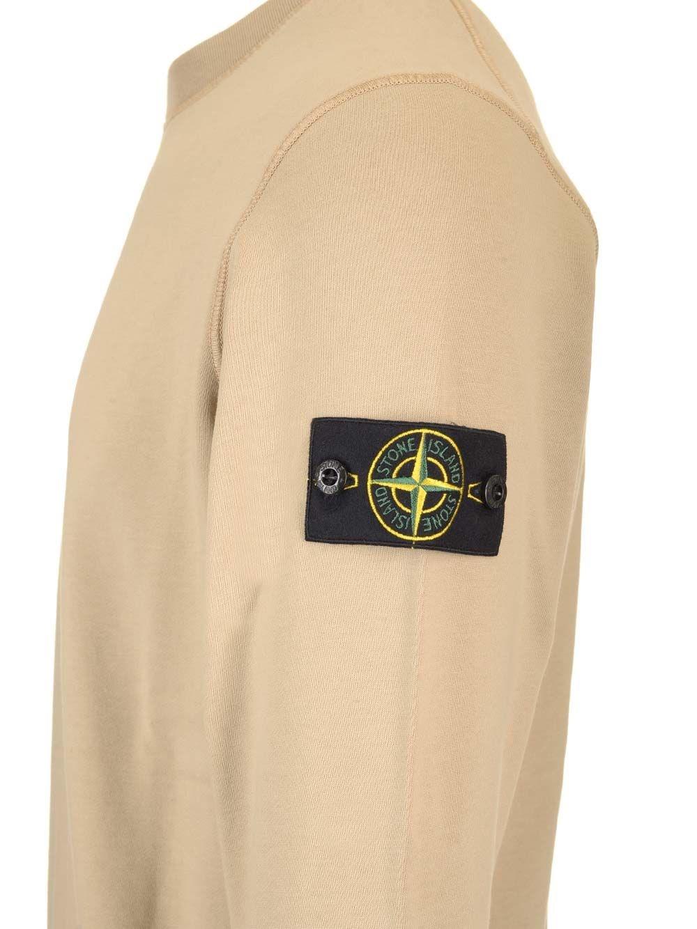 Al Duca D'Aosta Stone Island Maglia In Cotone Desert