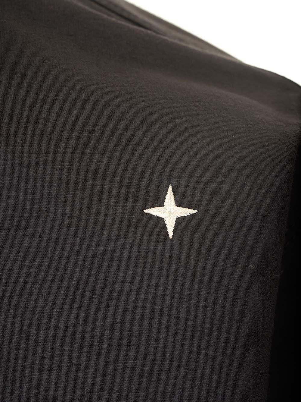 Al Duca D'Aosta Stone Island Overshirt In Misto Lana Bi-stretch