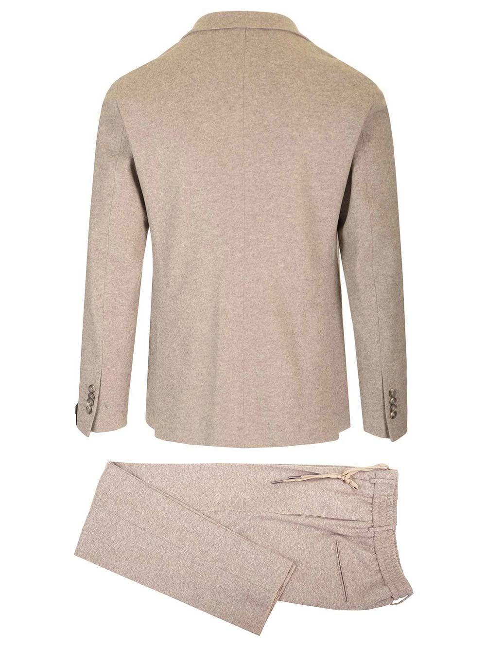 Al Duca D'Aosta Tagliatore Abito Montecarlo Svuotato In Jersey