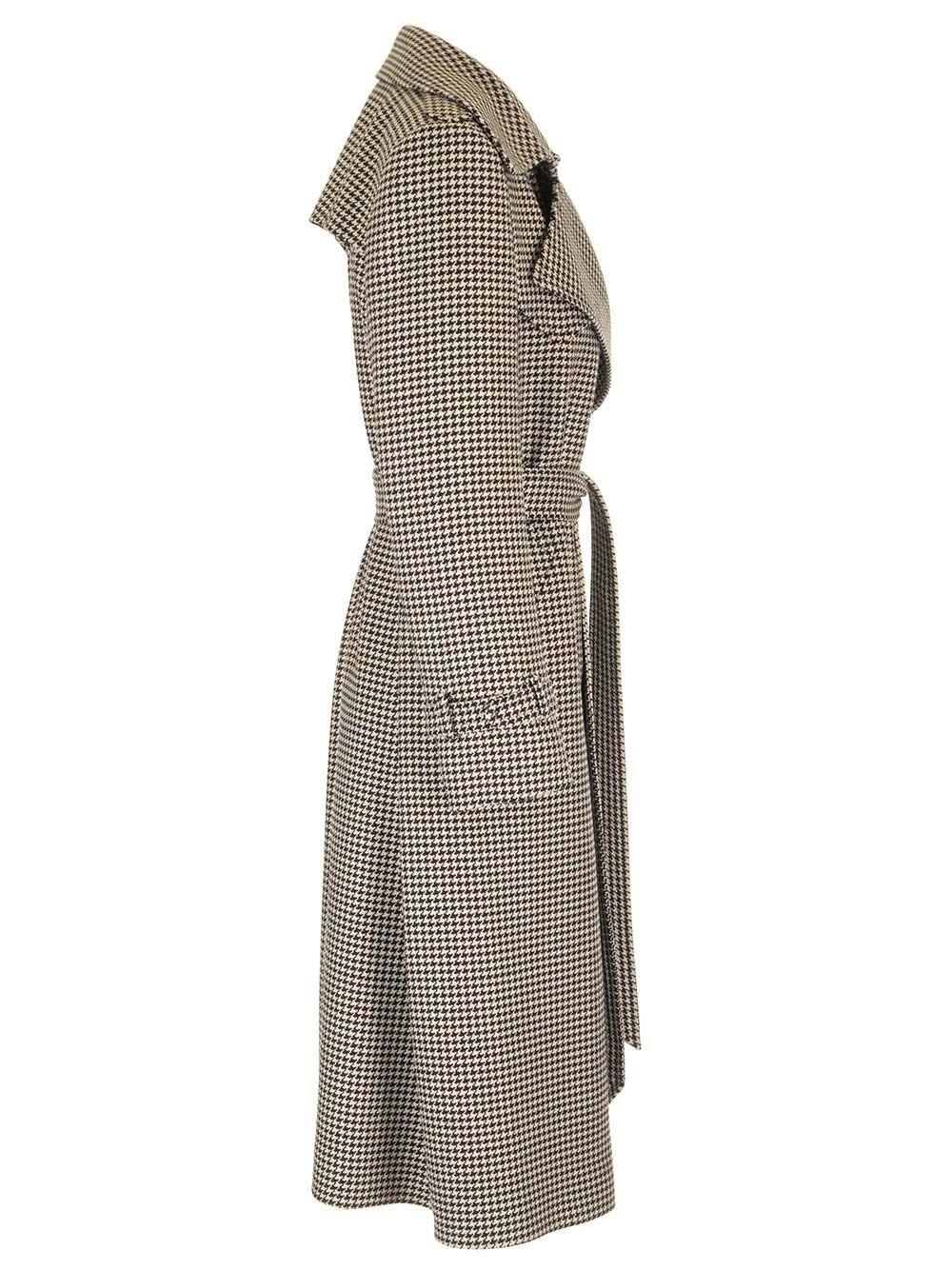 Al Duca D'Aosta Tagliatore Cappotto "Carola" Pied De Poule