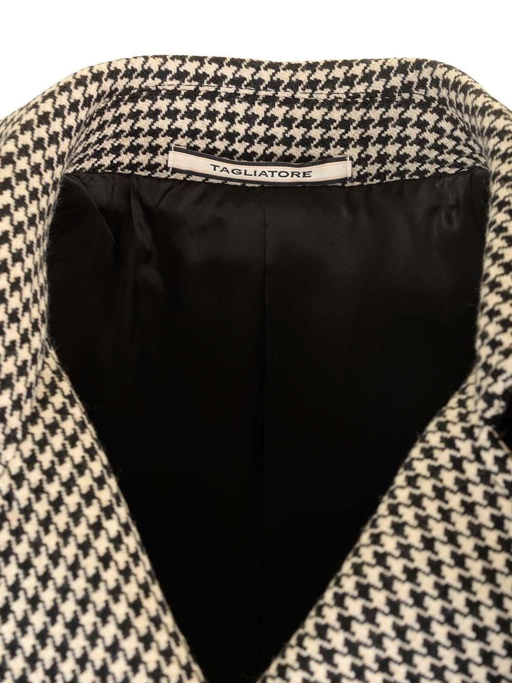 Al Duca D'Aosta Tagliatore Cappotto "Carola" Pied De Poule