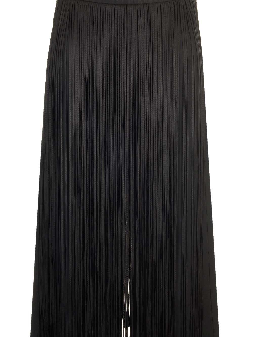 Al Duca D'Aosta Taller Marmo Pantaloni "Oregon" Con Frange