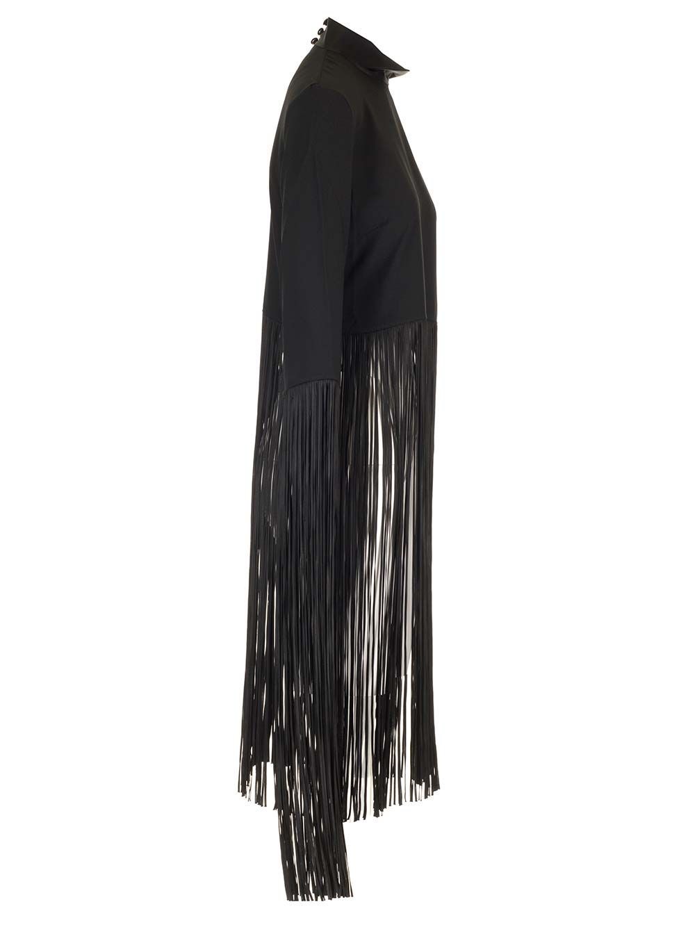 Al Duca D'Aosta Taller Marmo Top "Seattle" Con Frange Lunghe