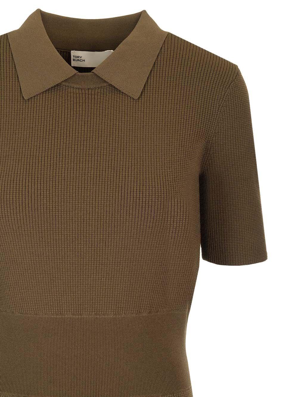 Al Duca D'Aosta Tory Burch Abito In Maglia Di Viscosa