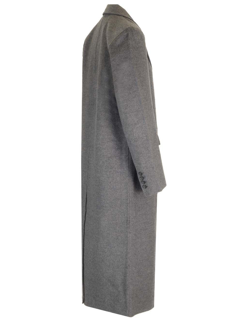 Al Duca D'Aosta Toteme Cappotto Classico In Lana Double