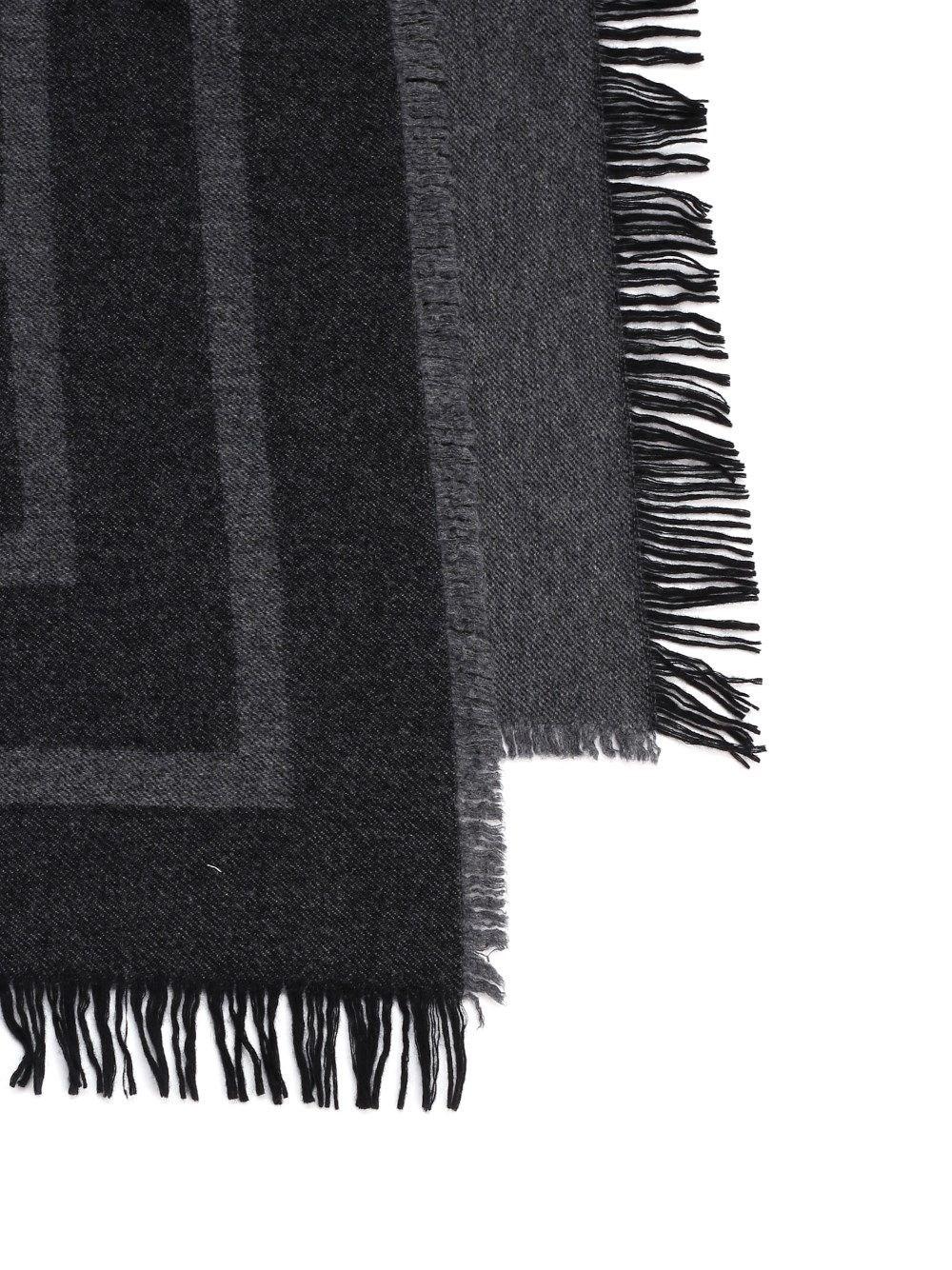 Al Duca D'Aosta Toteme Monogram Wool Cashmere Scarf