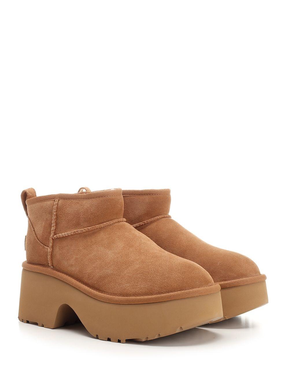 Al Duca D'Aosta Ugg Stivaletti "Ultra Mini" Con Tacco